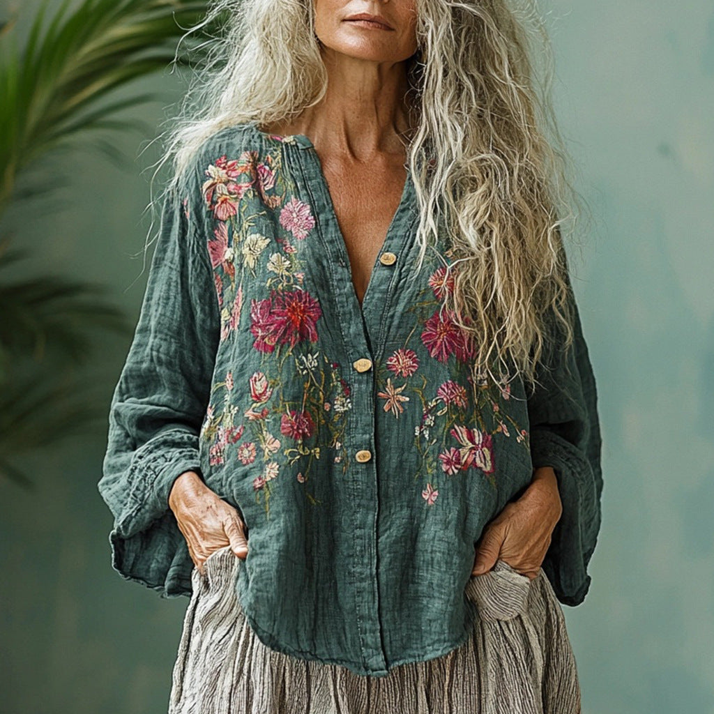 Ella | Bohemian Art Shirt
