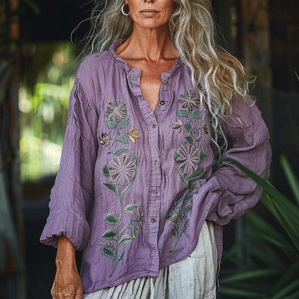 Emma | Bohemian Art Shirt