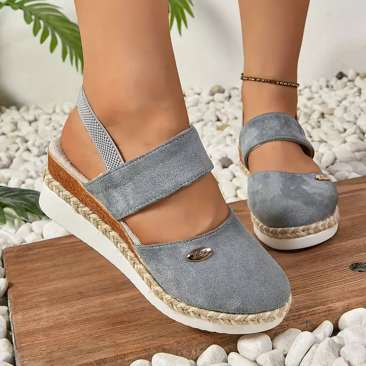 BRENDA - ORTHOPEDIC PLATFORM WEDGE WOMEN'S CASUAL SANDALS