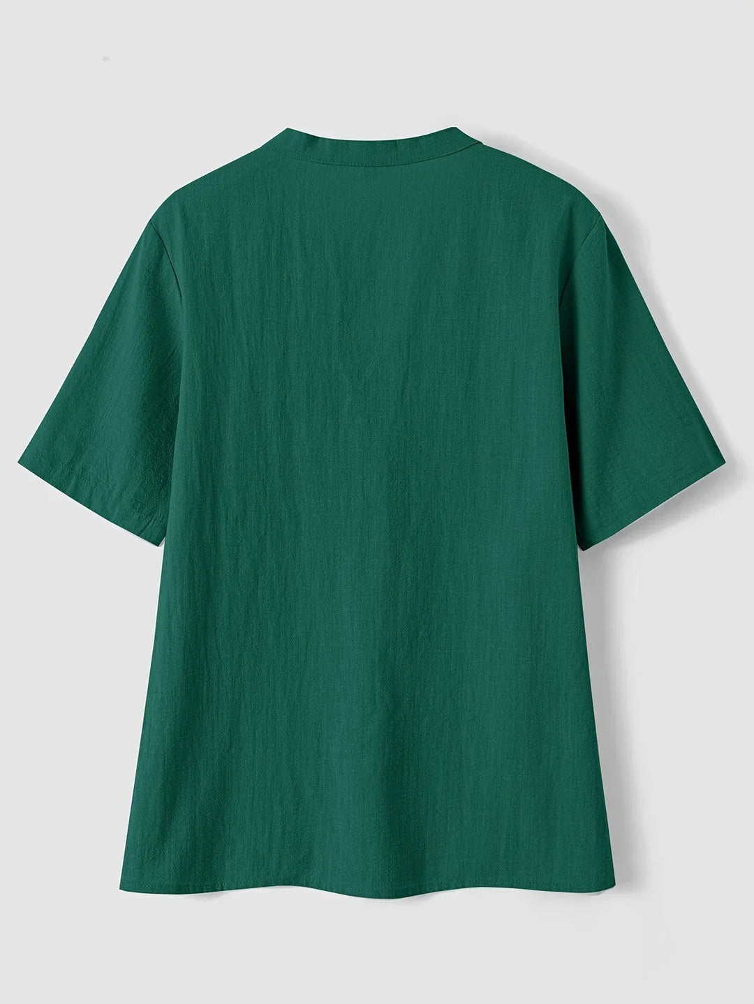 Aurelia – Fashionable V-neck And Short Sleeve Blouse