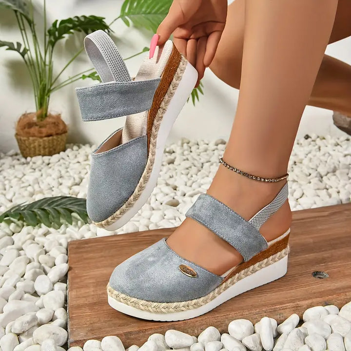 BRENDA - ORTHOPEDIC PLATFORM WEDGE WOMEN'S CASUAL SANDALS