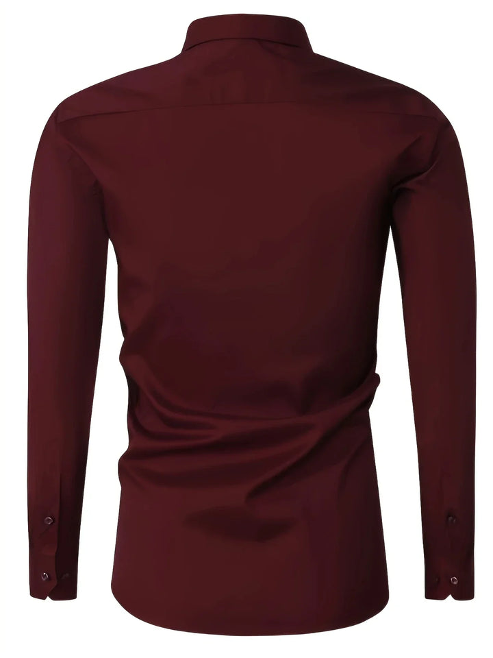 Aurel – Elegant Long Sleeve Shirt With Button