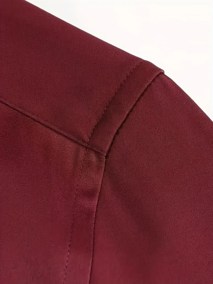 Aurel – Elegant Long Sleeve Shirt With Button
