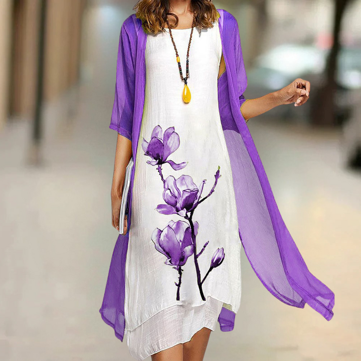 Zaraia™ | Pure Cotton Midi Dress