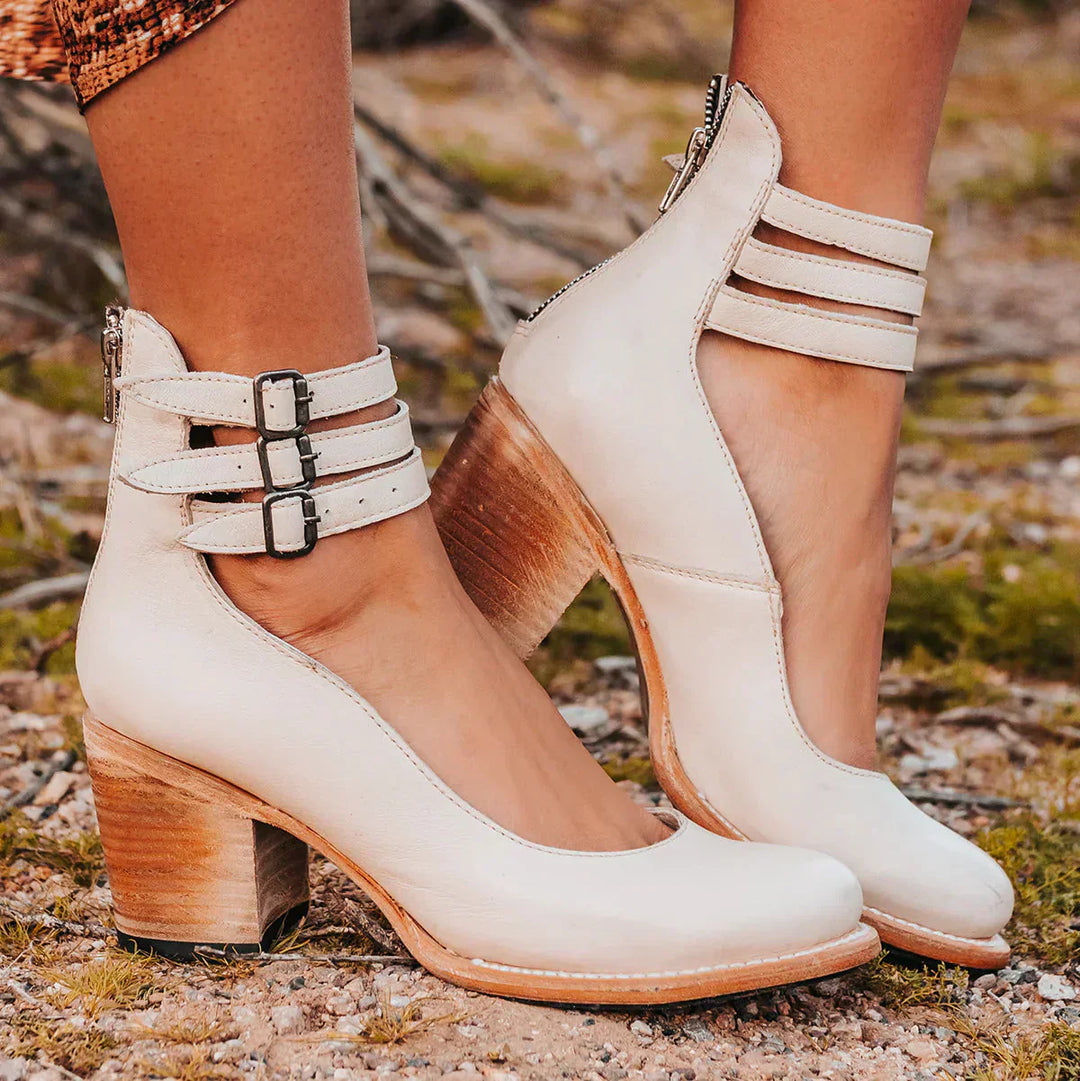 Nessa – Modern Wood Heels