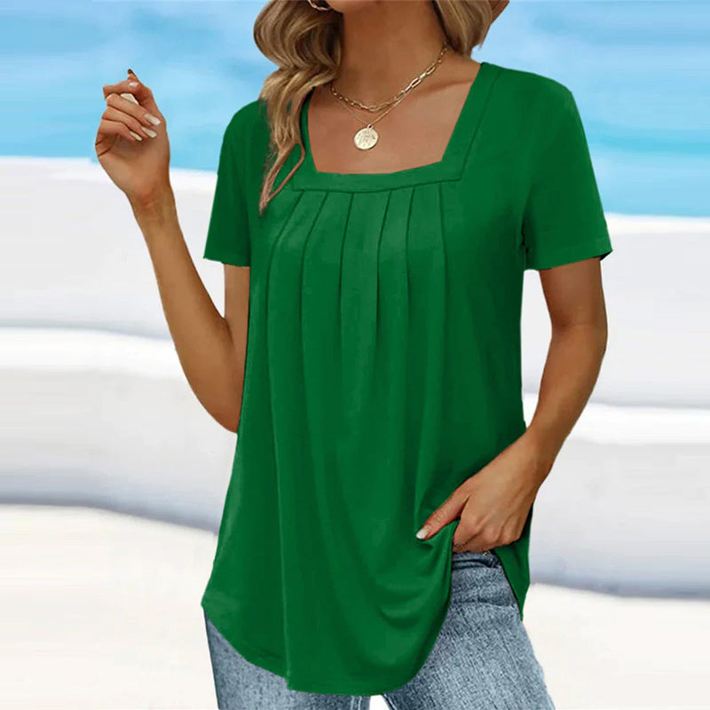 MARIA | PLEATED BLOUSE