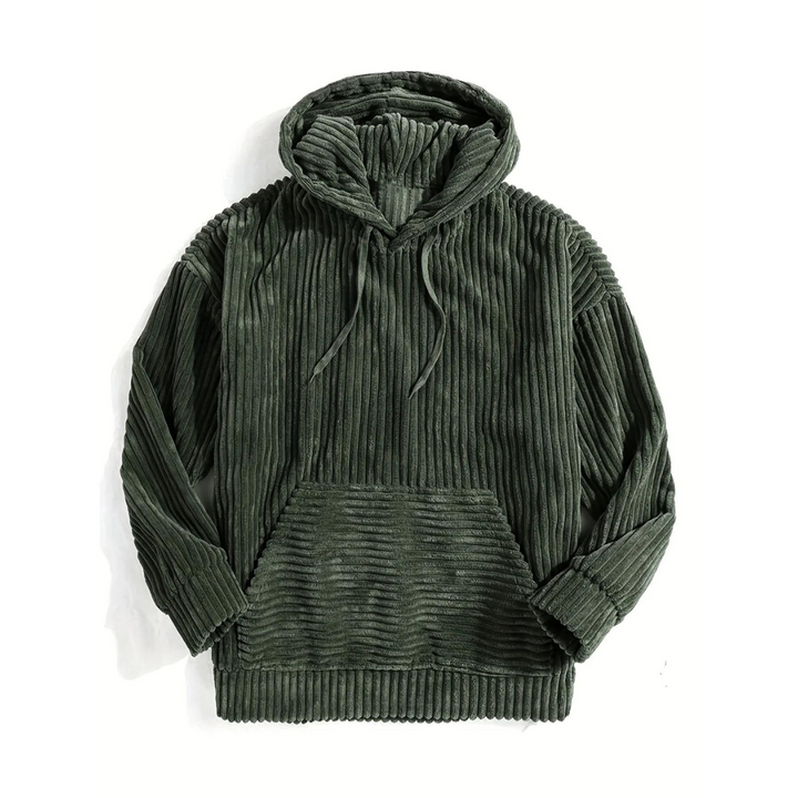 Maxim – Long-Sleeved Corduroy Hoodie