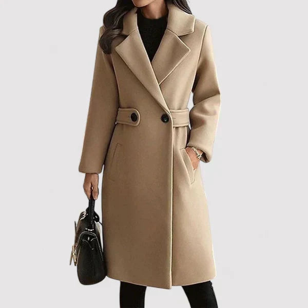 Elira | The Belted Elegance Coat