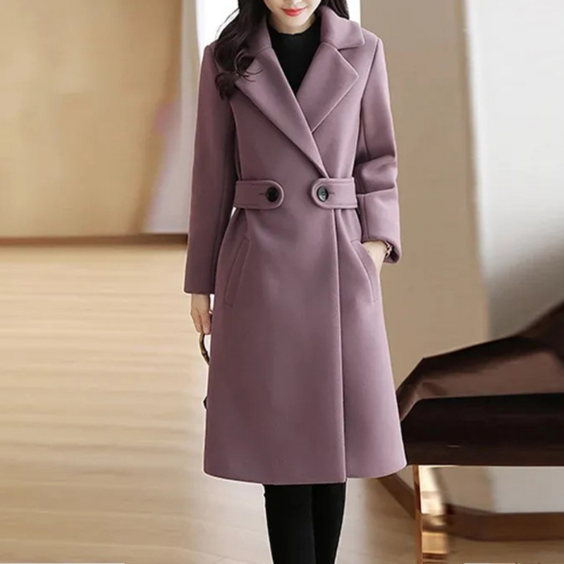 Elira | The Belted Elegance Coat