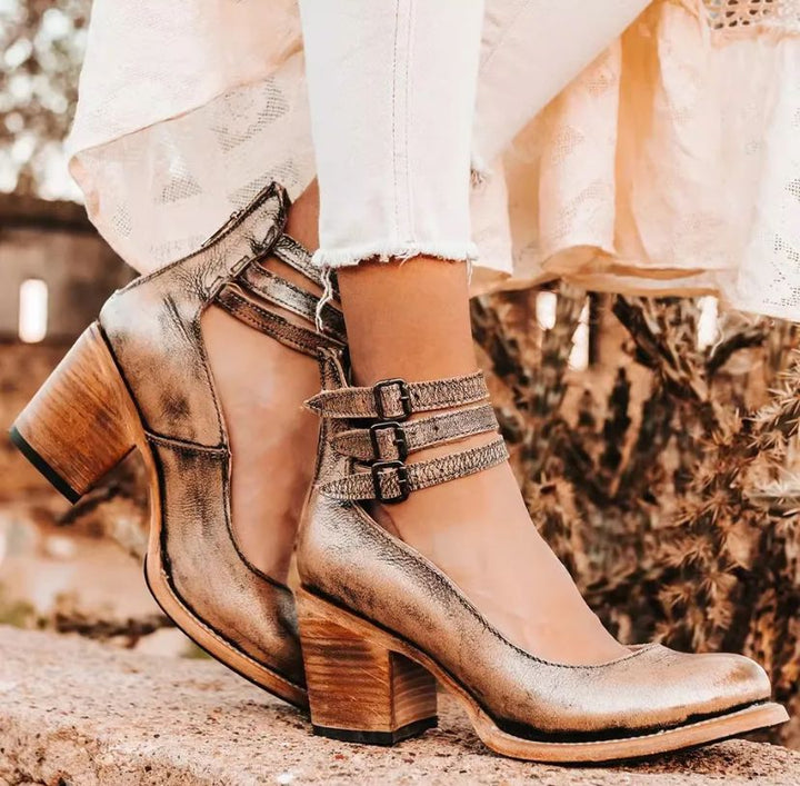 Nessa – Modern Wood Heels