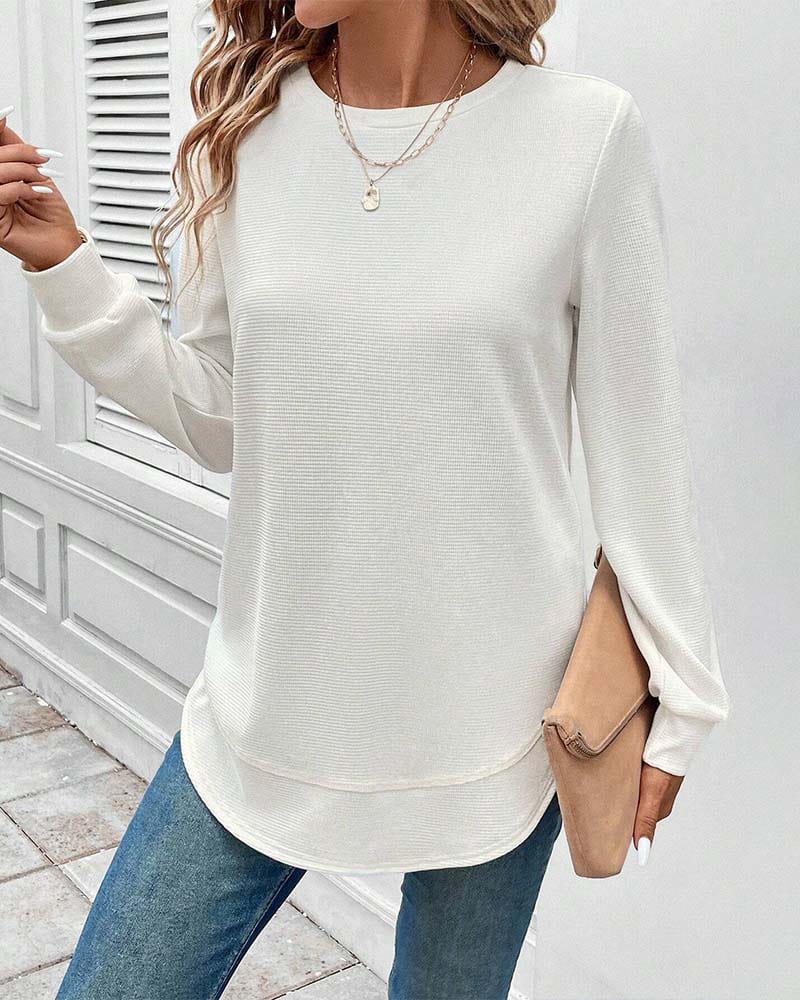 Alisa™ - O-Neck Long Sleeve