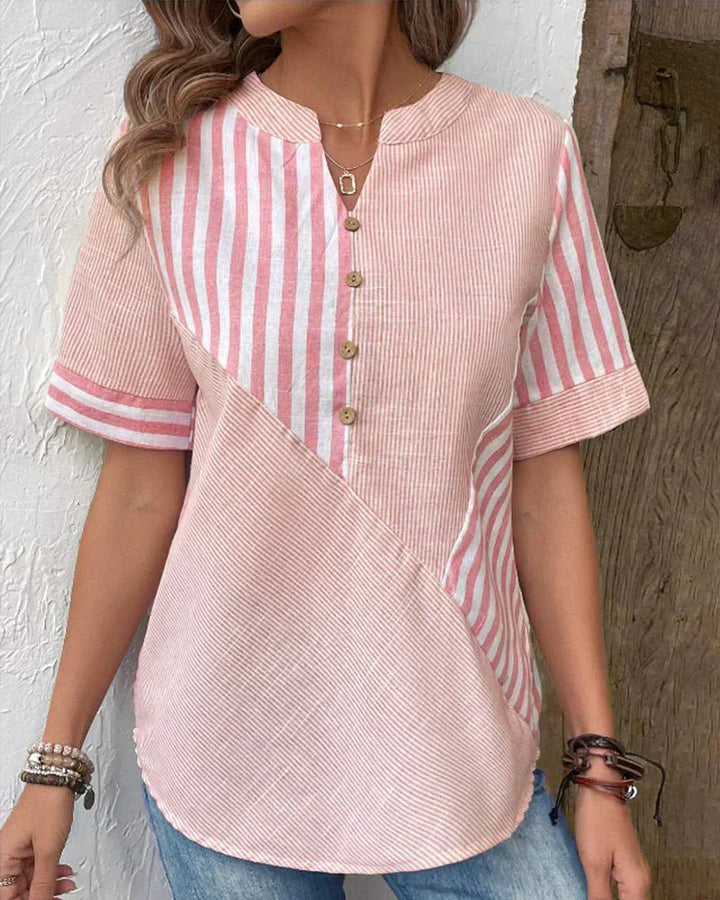 Maya™ Soft Stripe Top