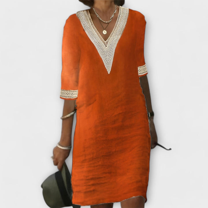 Cora - Cotton and Linen Dress