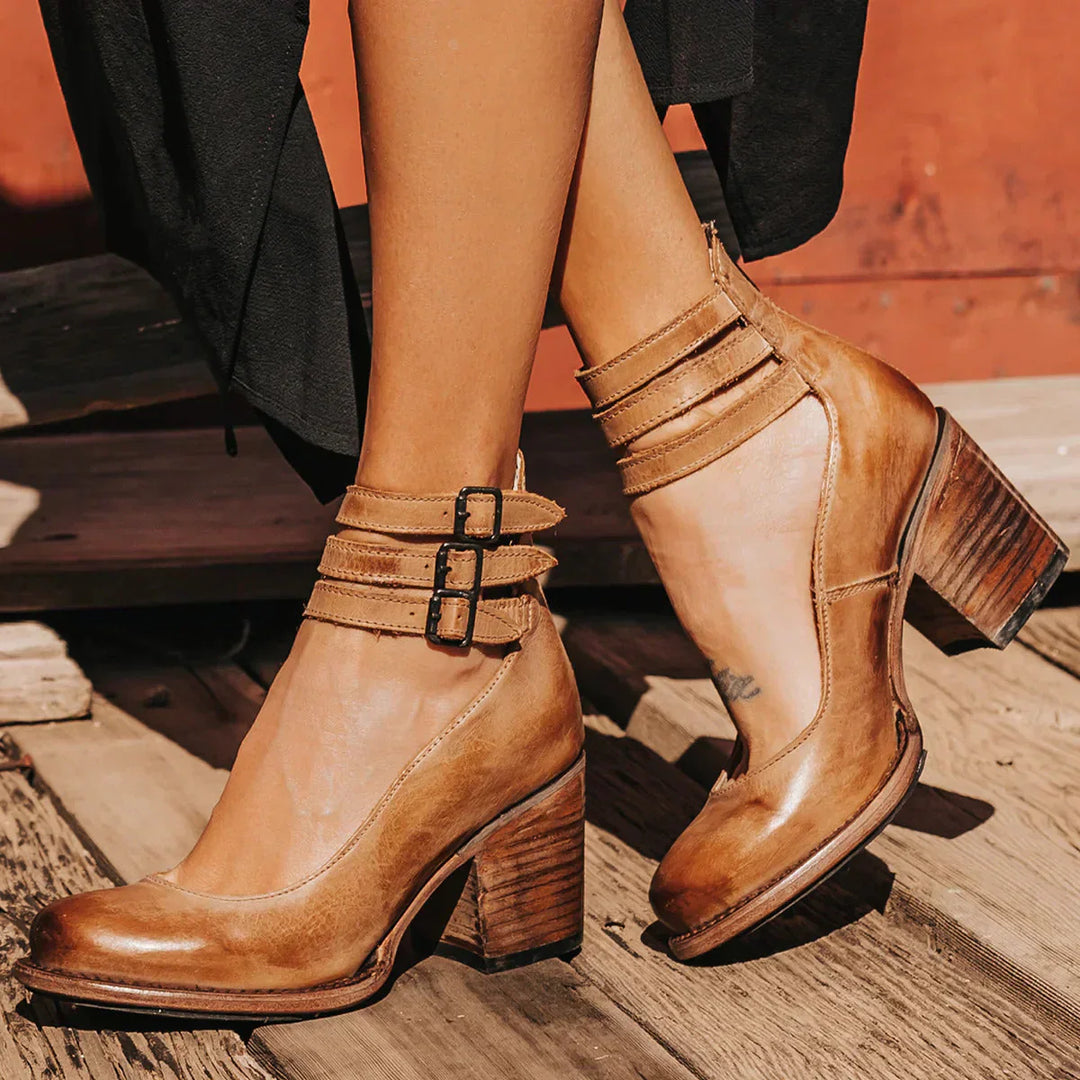 Nessa – Modern Wood Heels