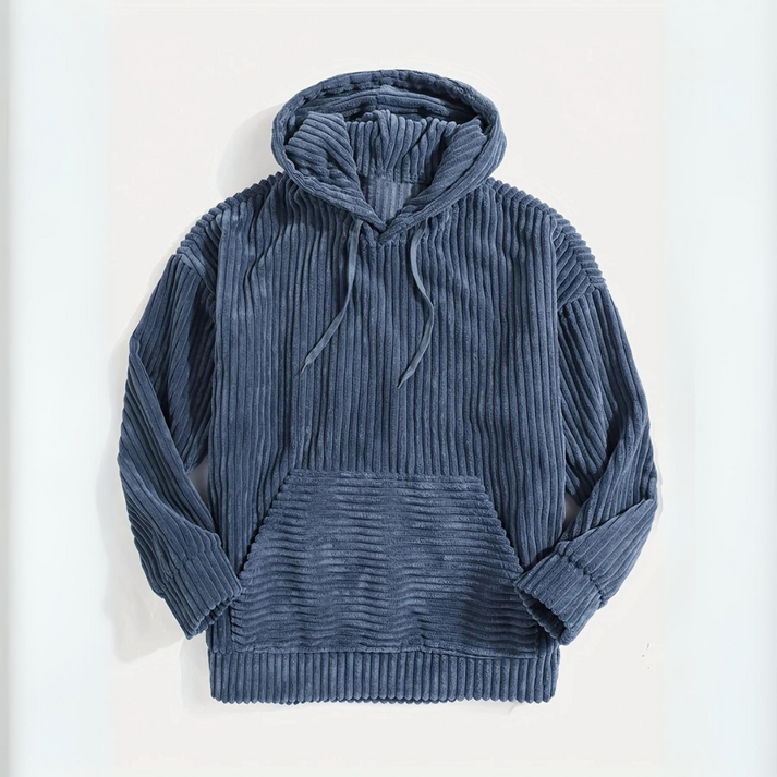 Maxim – Long-Sleeved Corduroy Hoodie