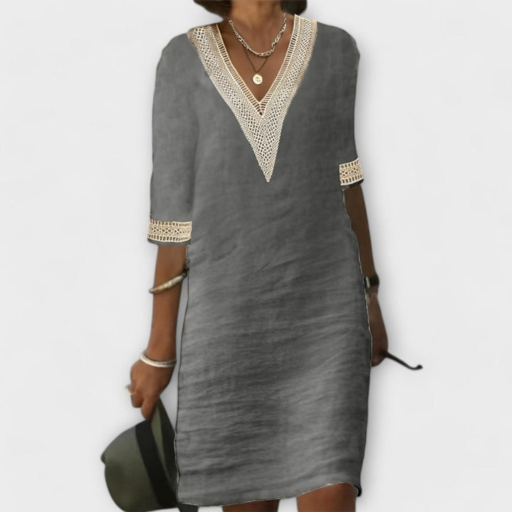 Cora - Cotton and Linen Dress