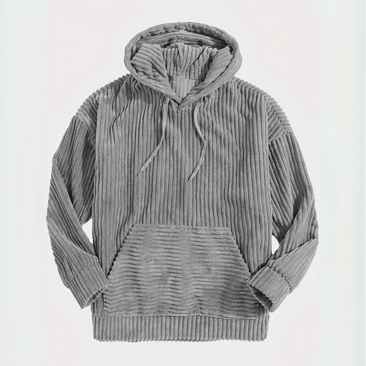 Maxim – Long-Sleeved Corduroy Hoodie