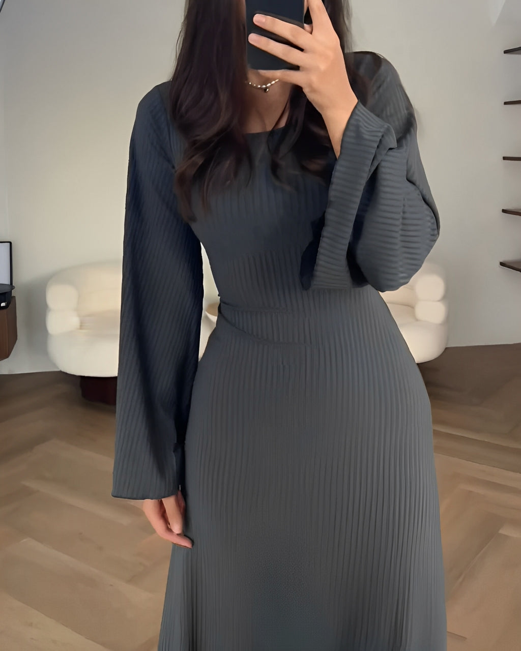 Velia Knit | Maxi Dress