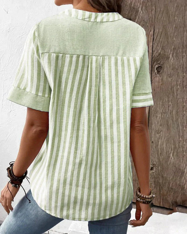 Maya™ Soft Stripe Top