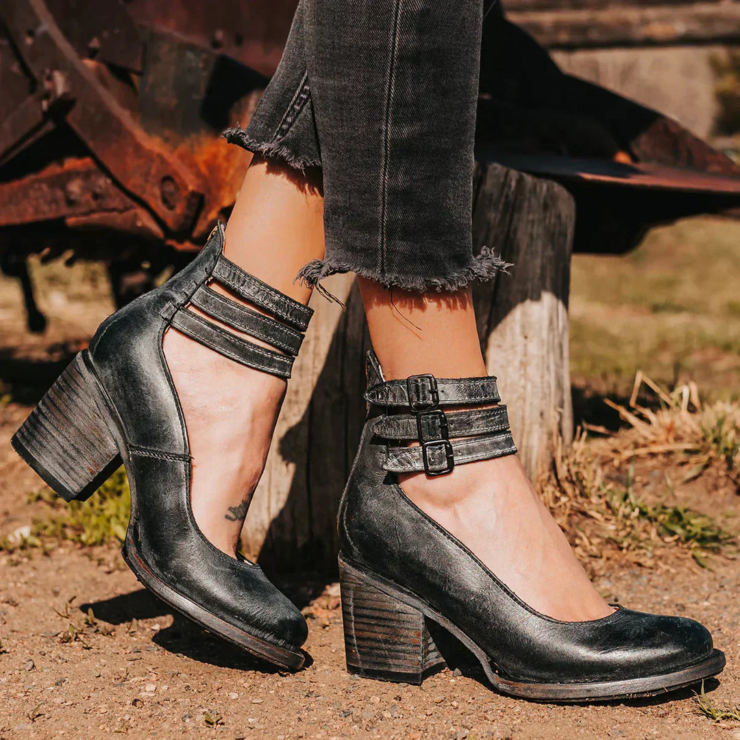 Nessa – Modern Wood Heels