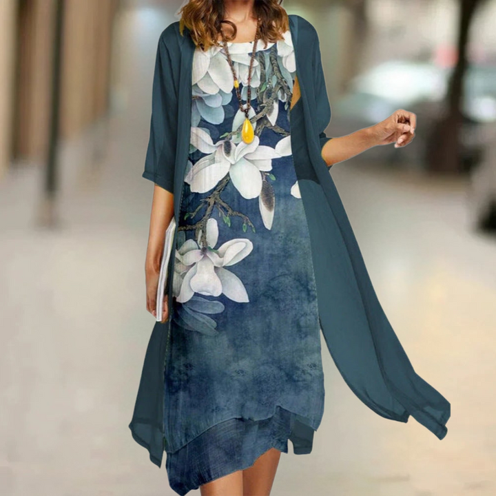 Zaraia™ | Pure Cotton Midi Dress