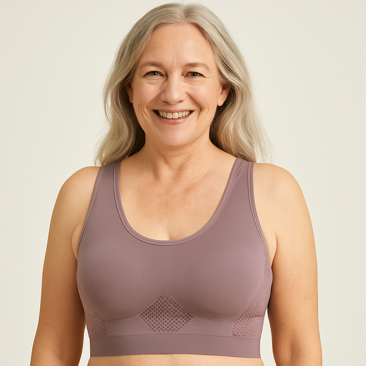 Emelina| Ultra-breathable Natural Lift Bra | 1+1 FREE