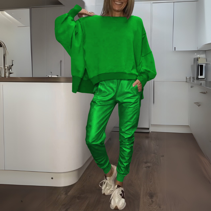 Celestia – Satin Cozy Set