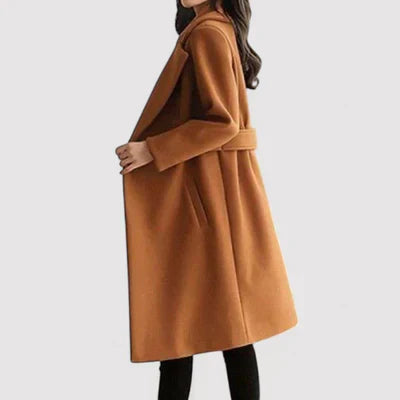 Elira | The Belted Elegance Coat