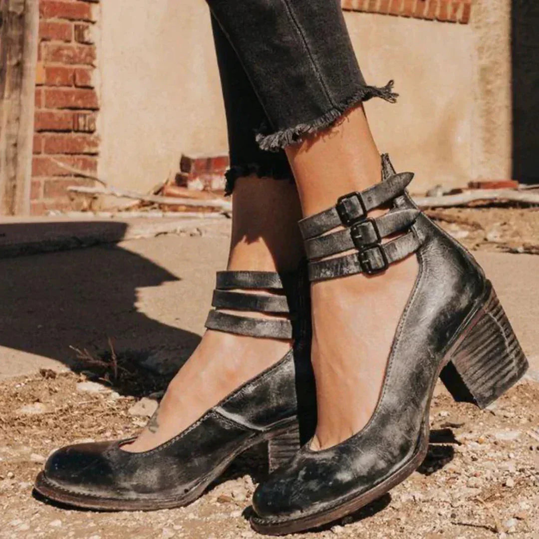 Nessa – Modern Wood Heels