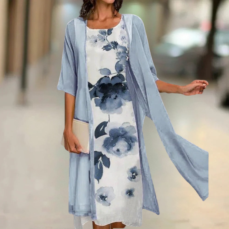 Zaraia™ | Pure Cotton Midi Dress