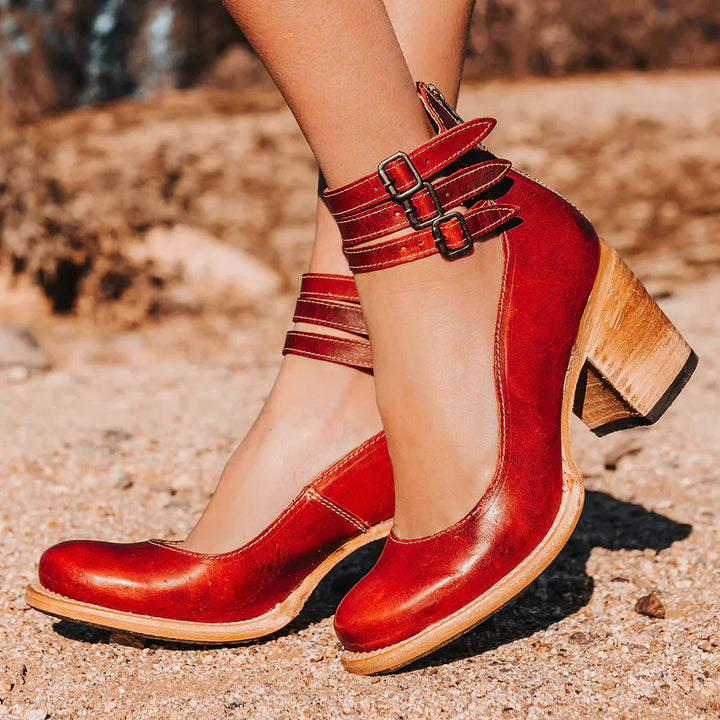 Nessa – Modern Wood Heels