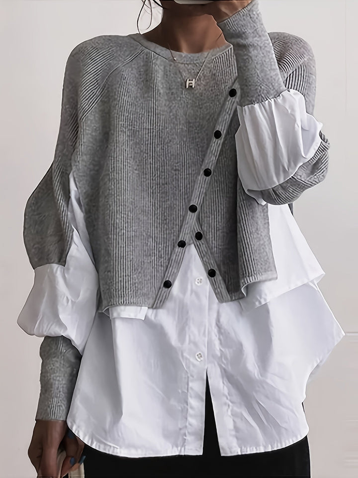Adira | Refined Symmetry Sweater