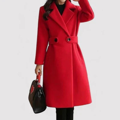 Elira | The Belted Elegance Coat