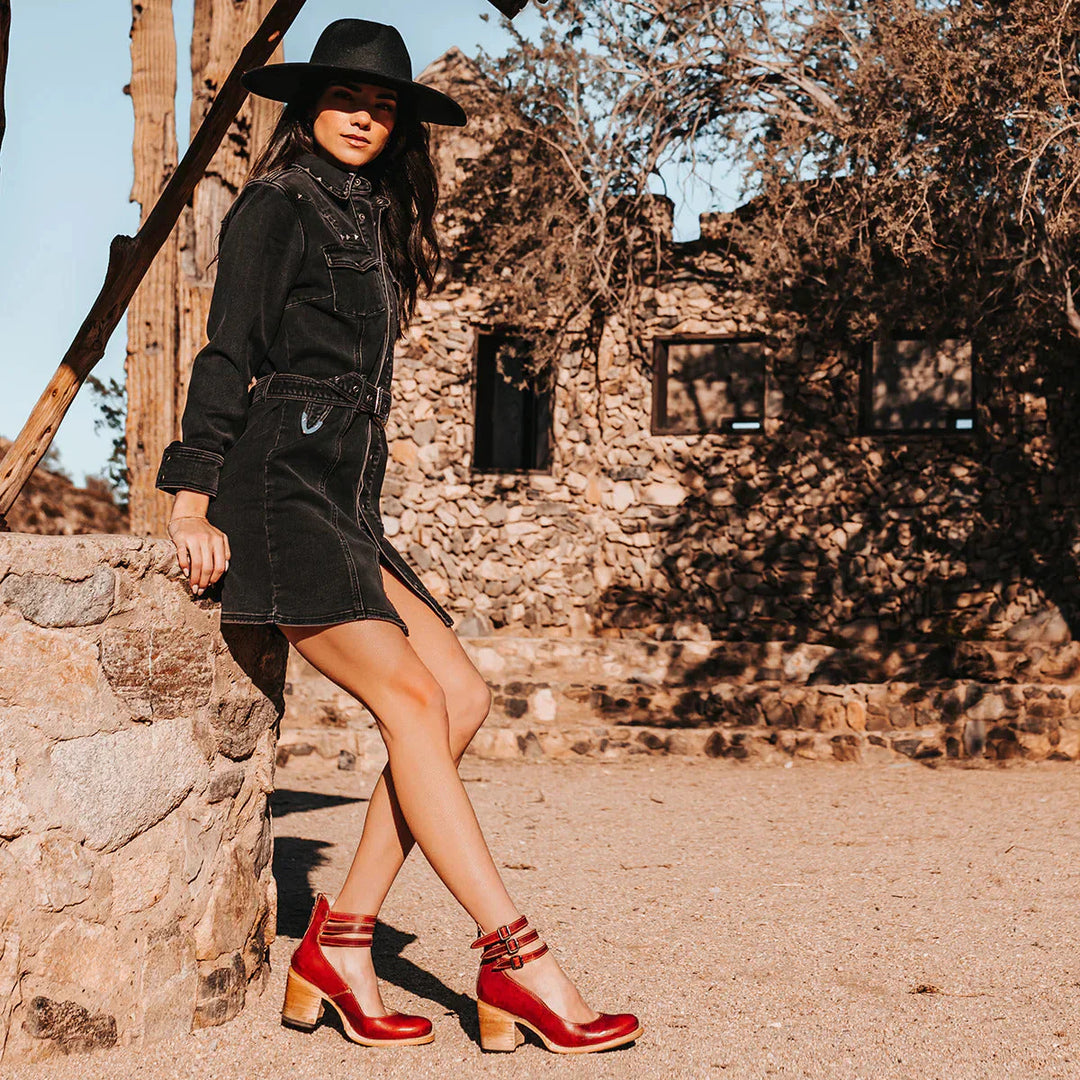 Nessa – Modern Wood Heels