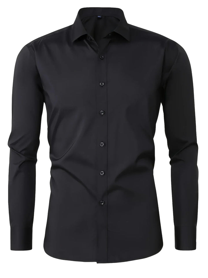Aurel – Elegant Long Sleeve Shirt With Button