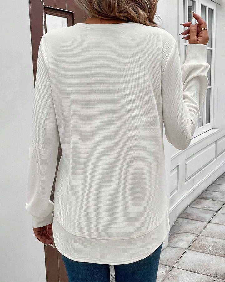 Alisa™ - O-Neck Long Sleeve