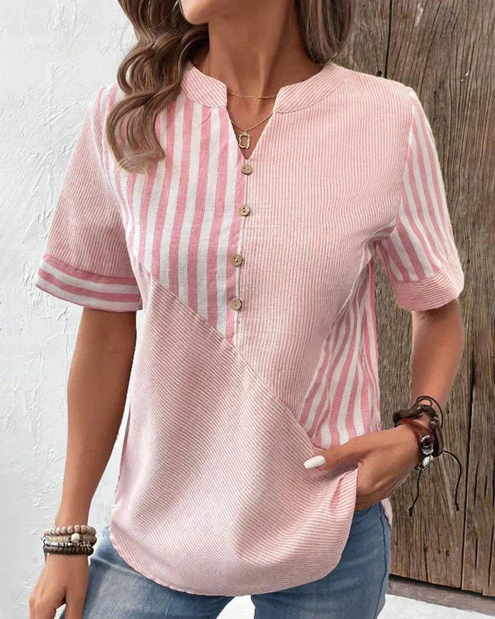 Maya™ Soft Stripe Top