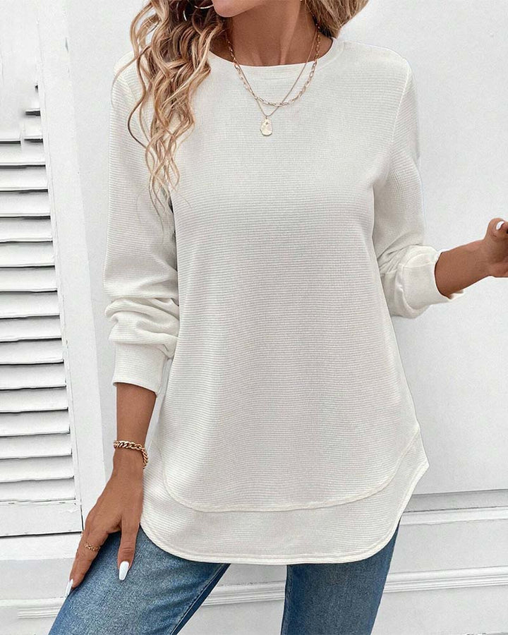 Alisa™ - O-Neck Long Sleeve