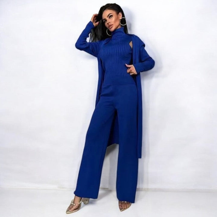 Lena® - 3 Piece of Comfortable Knitted Outfit