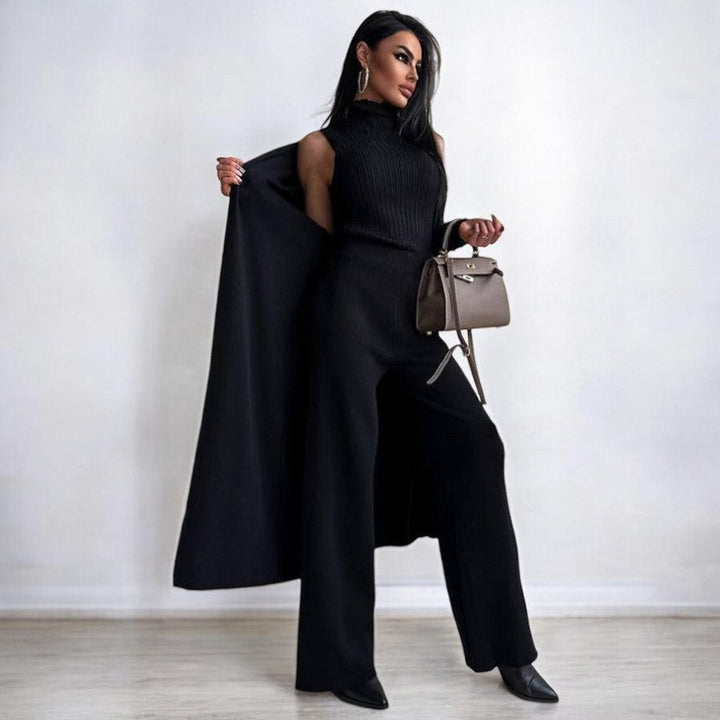 Lena® - 3 Piece of Comfortable Knitted Outfit