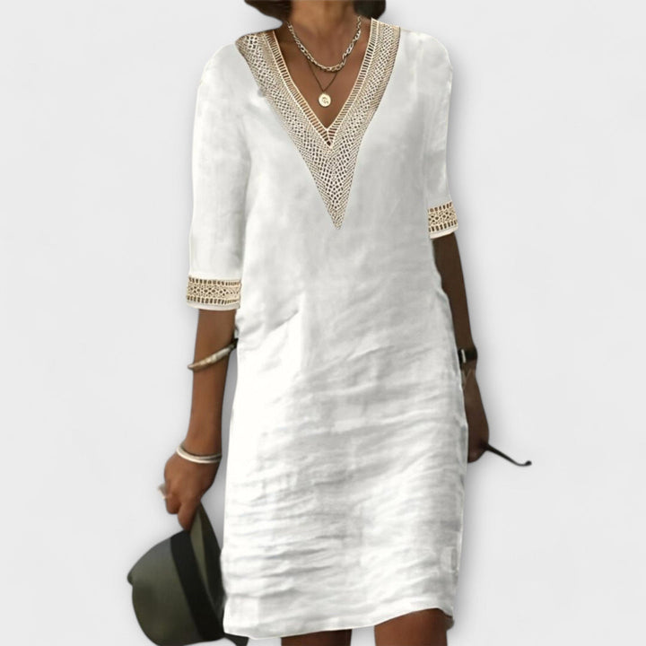 Cora - Cotton and Linen Dress