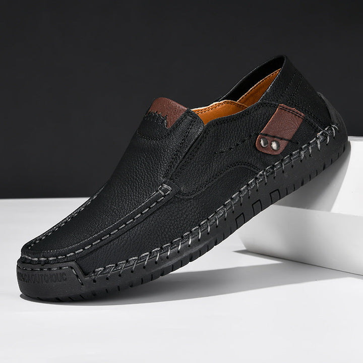 Warren - Leather Shoes with Non-Slip Soles