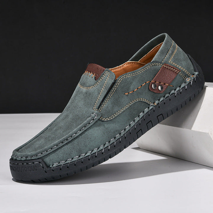 Warren - Leather Shoes with Non-Slip Soles