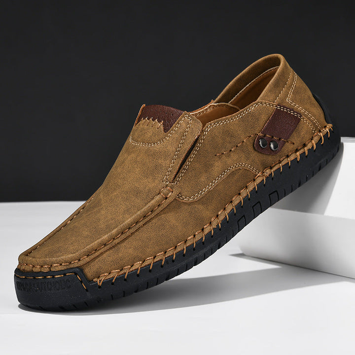 Warren - Leather Shoes with Non-Slip Soles