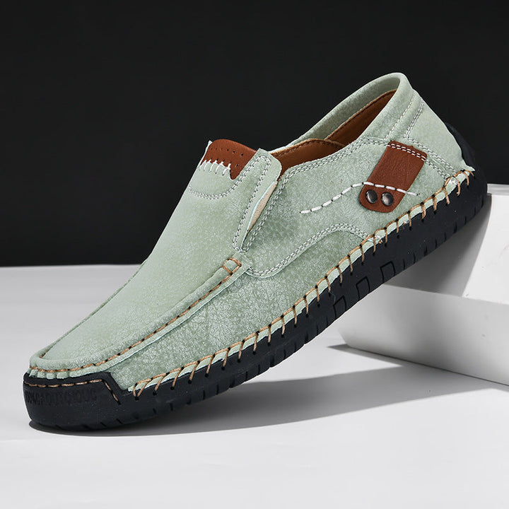 Warren - Leather Shoes with Non-Slip Soles