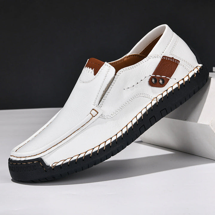 Warren - Leather Shoes with Non-Slip Soles