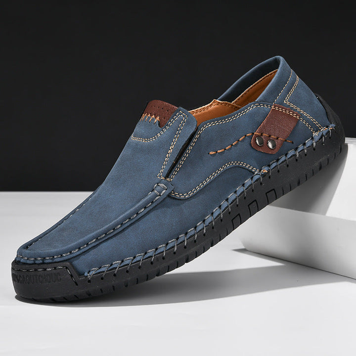 Warren - Leather Shoes with Non-Slip Soles