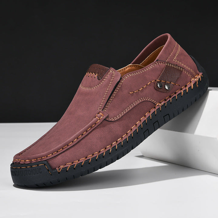 Warren - Leather Shoes with Non-Slip Soles
