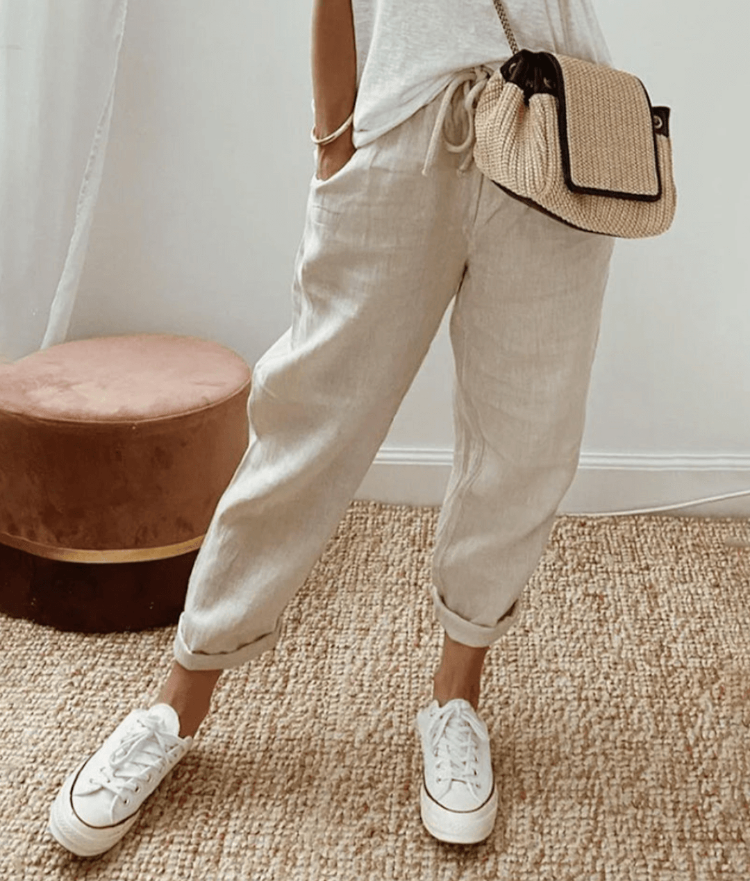 CLAIRE | COTTON COMFORT TROUSERS