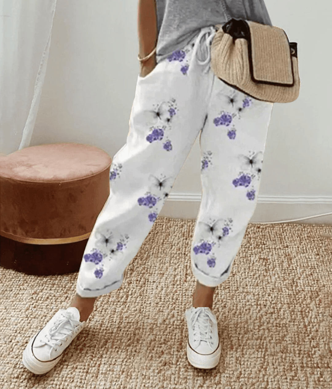 CLAIRE | COTTON COMFORT TROUSERS